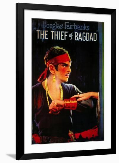 The Thief of Baghdad, 1924-null-Framed Art Print