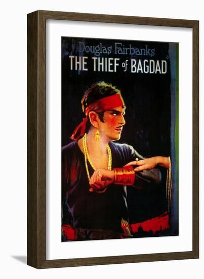 The Thief of Baghdad, 1924-null-Framed Art Print