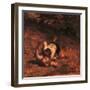 The Thieves and the Donkey-Honoré Daumier-Framed Giclee Print