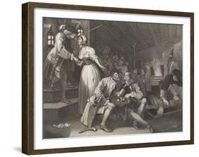 The Thieves Den --William Hogarth-Framed Giclee Print