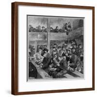 The Thieves Supper.-null-Framed Giclee Print