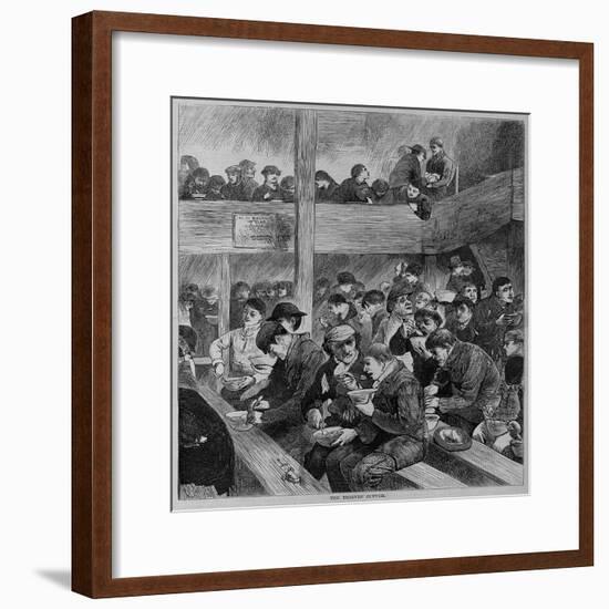 The Thieves Supper.-null-Framed Giclee Print