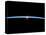 The Thin Line of Earth's Atmosphere and the Setting Sun-null-Stretched Canvas