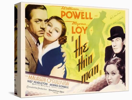 The Thin Man, 1934, Directed by W. S. Van Dyke-null-Stretched Canvas