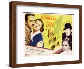 The Thin Man, 1934, Directed by W. S. Van Dyke-null-Framed Giclee Print