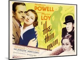 The Thin Man, 1934, Directed by W. S. Van Dyke-null-Mounted Giclee Print