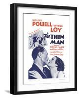 The Thin Man, 1934-null-Framed Art Print