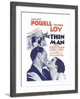 The Thin Man, 1934-null-Framed Art Print