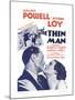 The Thin Man, 1934-null-Mounted Art Print