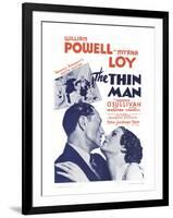 The Thin Man, 1934-null-Framed Art Print