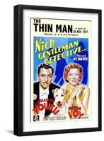 The Thin Man, 1934-null-Framed Art Print