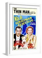 The Thin Man, 1934-null-Framed Art Print