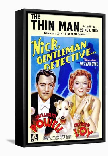 The Thin Man, 1934-null-Framed Stretched Canvas