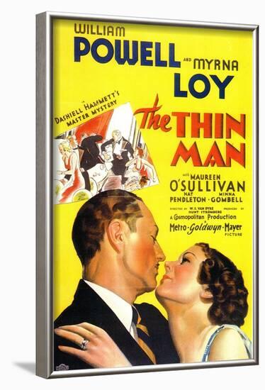 The Thin Man, 1934-null-Framed Art Print