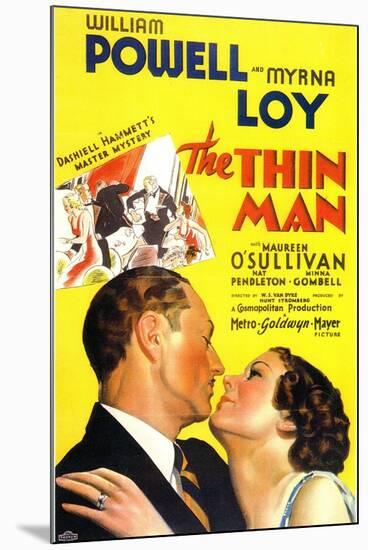The Thin Man, 1934-null-Mounted Premium Giclee Print