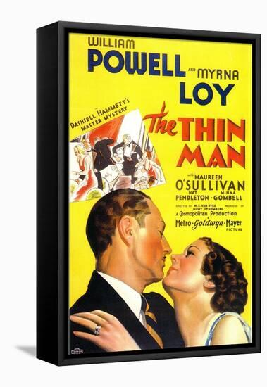 The Thin Man, 1934-null-Framed Stretched Canvas