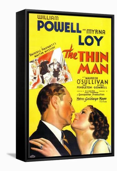 The Thin Man, 1934-null-Framed Stretched Canvas