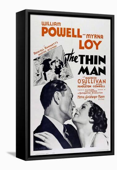 The Thin Man, 1934-null-Framed Stretched Canvas