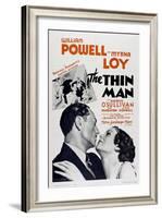 The Thin Man, 1934-null-Framed Giclee Print