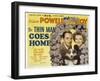 The Thin Man Goes Home, William Powell, Asta the Dog, Myrna Loy, 1944-null-Framed Art Print