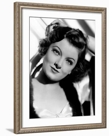 The Thin Man, Myrna Loy, 1934-null-Framed Photo