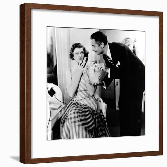 The Thin Man, Myrna Loy, William Powell, 1934-null-Framed Photo