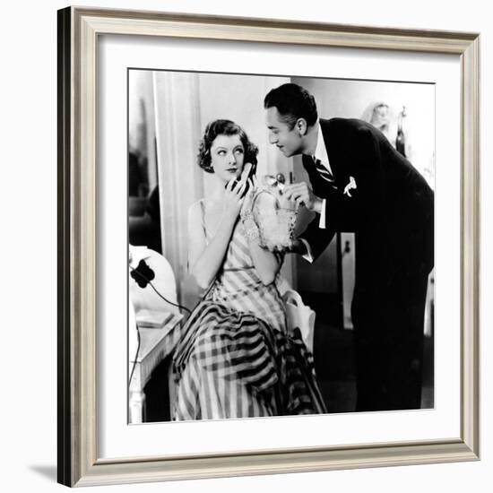 The Thin Man, Myrna Loy, William Powell, 1934-null-Framed Photo