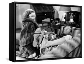 The Thin Man, Myrna Loy, William Powell, 1934-null-Framed Stretched Canvas