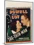 The Thin Man, Myrna Loy, William Powell, 1934-null-Mounted Art Print