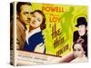 The Thin Man, William Powell, Myrna Loy, 1934-null-Stretched Canvas