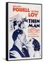 The Thin Man, William Powell, Myrna Loy, 1934-null-Framed Stretched Canvas