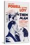 The Thin Man, William Powell, Myrna Loy, 1934-null-Stretched Canvas