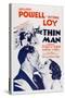 The Thin Man, William Powell, Myrna Loy, 1934-null-Stretched Canvas