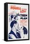 The Thin Man, William Powell, Myrna Loy, 1934-null-Framed Stretched Canvas