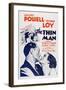 The Thin Man, William Powell, Myrna Loy, 1934-null-Framed Art Print