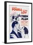 The Thin Man, William Powell, Myrna Loy, 1934-null-Framed Art Print