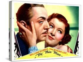 The Thin Man, William Powell, Myrna Loy, 1934-null-Stretched Canvas