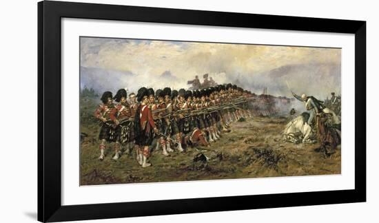 The Thin Red Line-Robert Gibb-Framed Premium Giclee Print