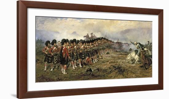 The Thin Red Line-Robert Gibb-Framed Premium Giclee Print