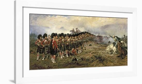 The Thin Red Line-Robert Gibb-Framed Premium Giclee Print