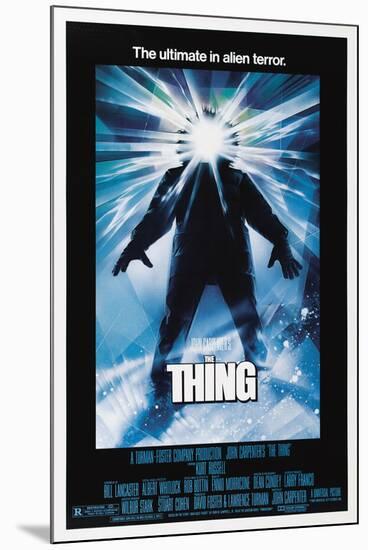 THE THING [1982], directed by JOHN CARPENTER.-null-Mounted Poster
