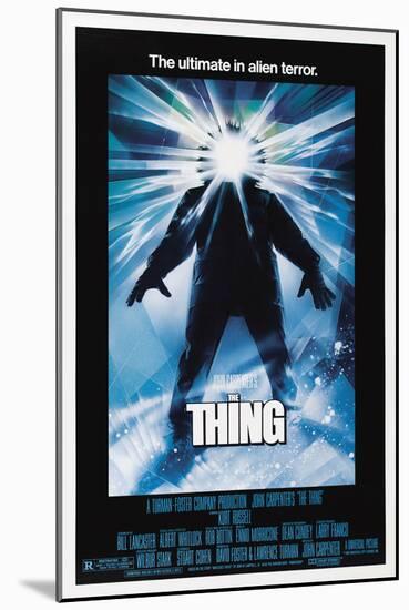 THE THING [1982], directed by JOHN CARPENTER.-null-Mounted Poster