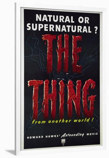 The Thing (aka the Thing From Another World), 1951-null-Framed Art Print