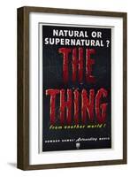 The Thing (aka the Thing From Another World), 1951-null-Framed Art Print