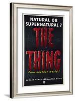 The Thing (aka the Thing From Another World), 1951-null-Framed Art Print