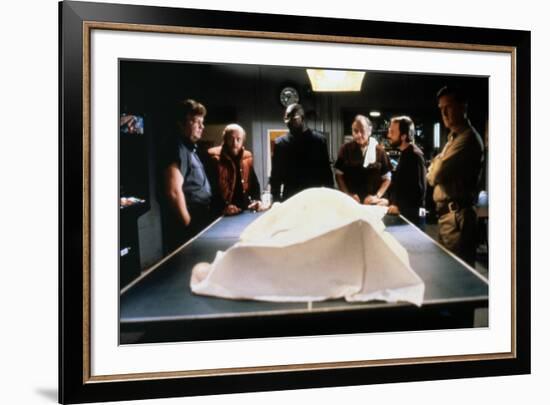 The Thing by JohnCarpenter with Charles Hallahan, Peter Maloney, Keith David, Wilford Brimley, Joel-null-Framed Photo