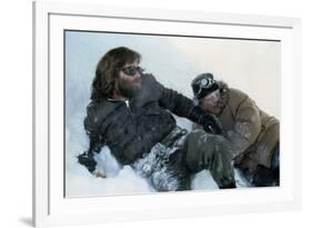 The Thing by JohnCarpenter with Kurt Russell and Charles Hallahan, 1982 (photo)-null-Framed Photo