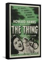 The Thing From Another World, 1951, Directed by Howard Hawks-null-Framed Stretched Canvas