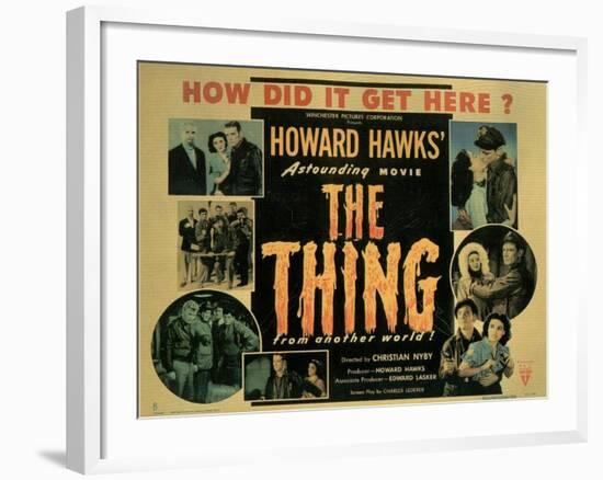 The Thing from Another World, 1951-null-Framed Art Print