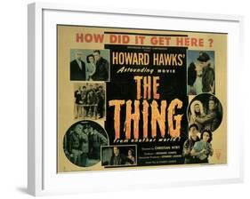 The Thing from Another World, 1951-null-Framed Art Print